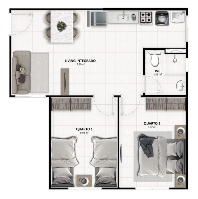 Apartamento Padrão